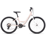 CTM MISSY 24 lasten polkupyörä – matta vaaleanpunainen / valkoinen