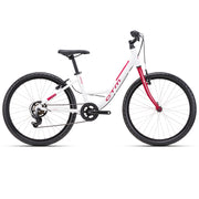 CTM MISSY 24 kids bicycle - white / dark burgundy - CTM - Evelostore