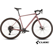 CUBE NUROAD ONE 28 gravel bike - ruby´n´puce - CUBE - Evelostore
