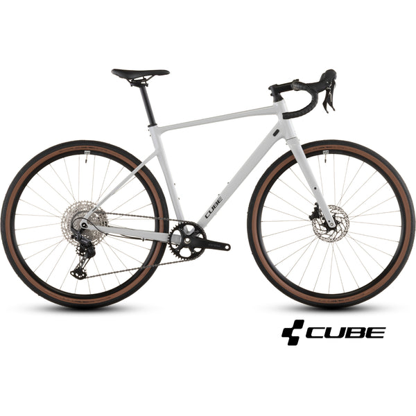 CUBE NUROAD EX 28 gravel bike - cotton´n´grey
