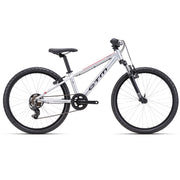 CTM ROCKY 2.0 24" kids bicycle - matt silver / dark red - CTM - Evelostore