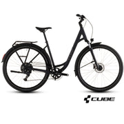 CUBE TOURING ONE Bicicleta Touring - azul pájaro y gris