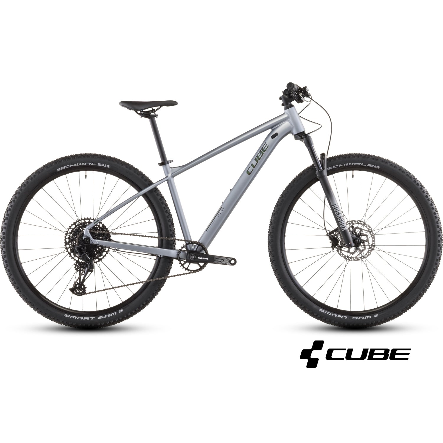 CUBE ATTENTION SLX 29 mountain bike - slategrey´n´black 2026 - CUBE - Evelostore