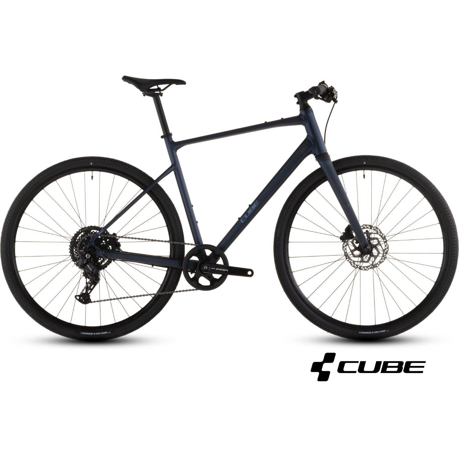 CUBE NULANE ONE Stadtrad – indigoblue´n´black 2026