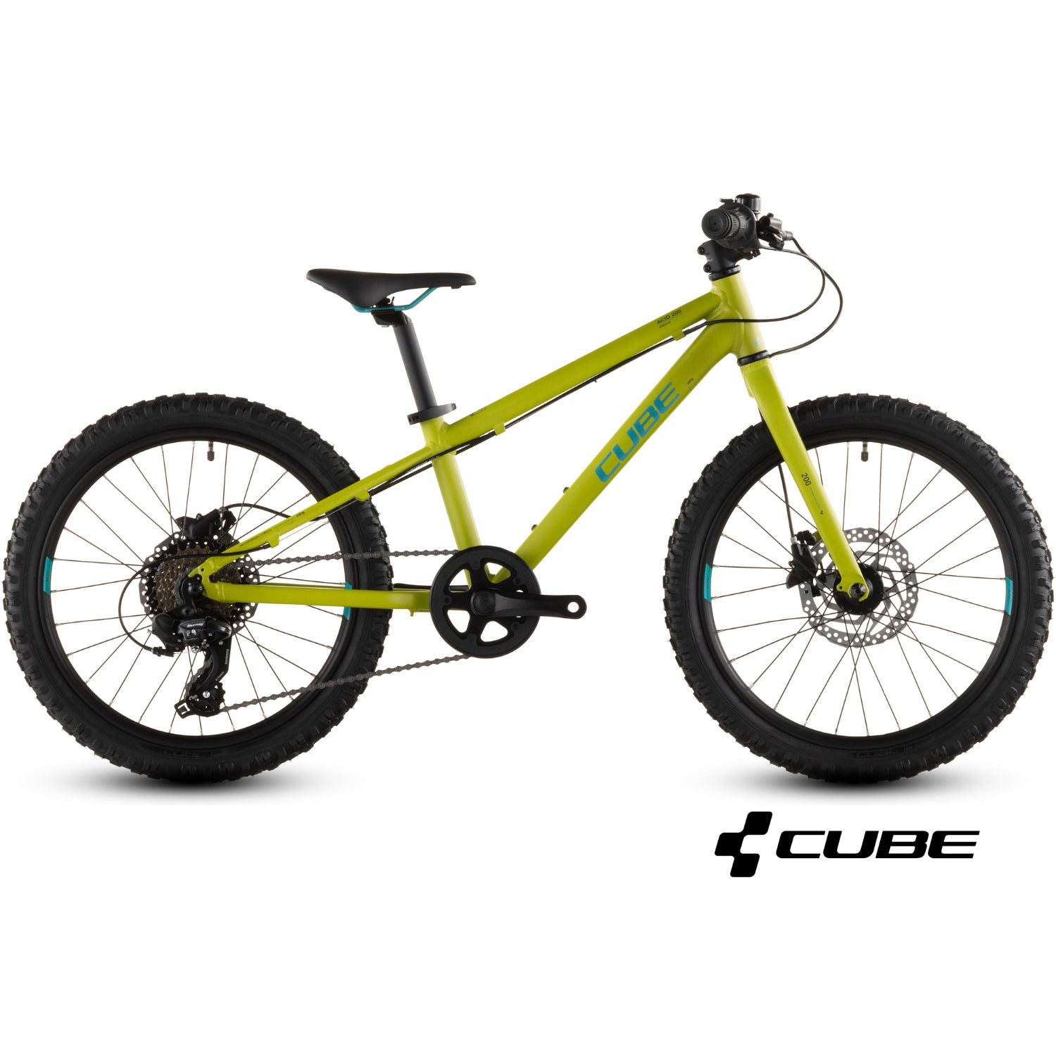 CUBE ACID 200 DISC children bicycle - lizard´n´blue 2026 - CUBE - Evelostore