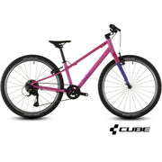 CUBE NUMOVE 240 children bicycle - fucsia´n´plum 2026 - CUBE - Evelostore