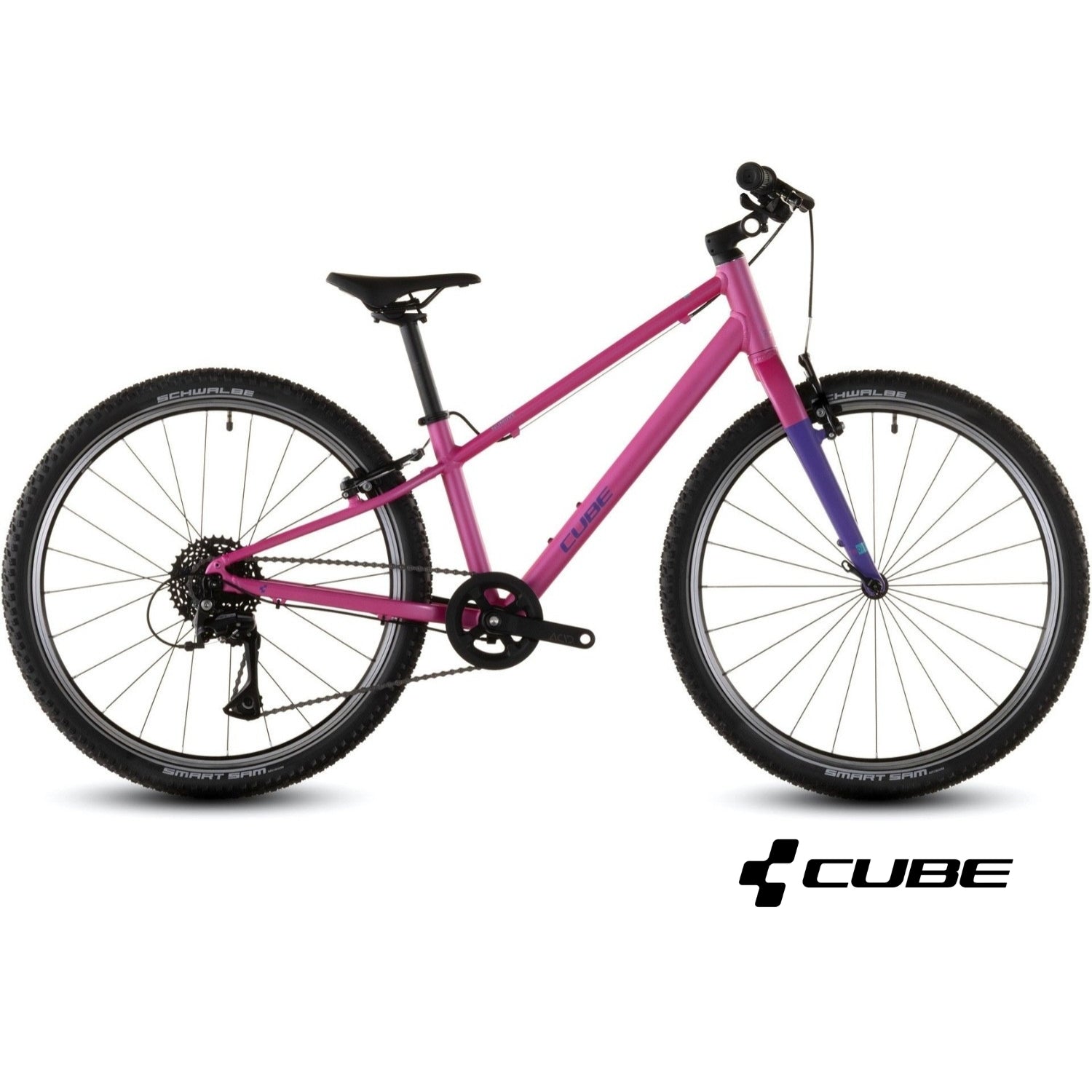 CUBE NUMOVE 240 children bicycle - fucsia´n´plum 2026 - CUBE - Evelostore