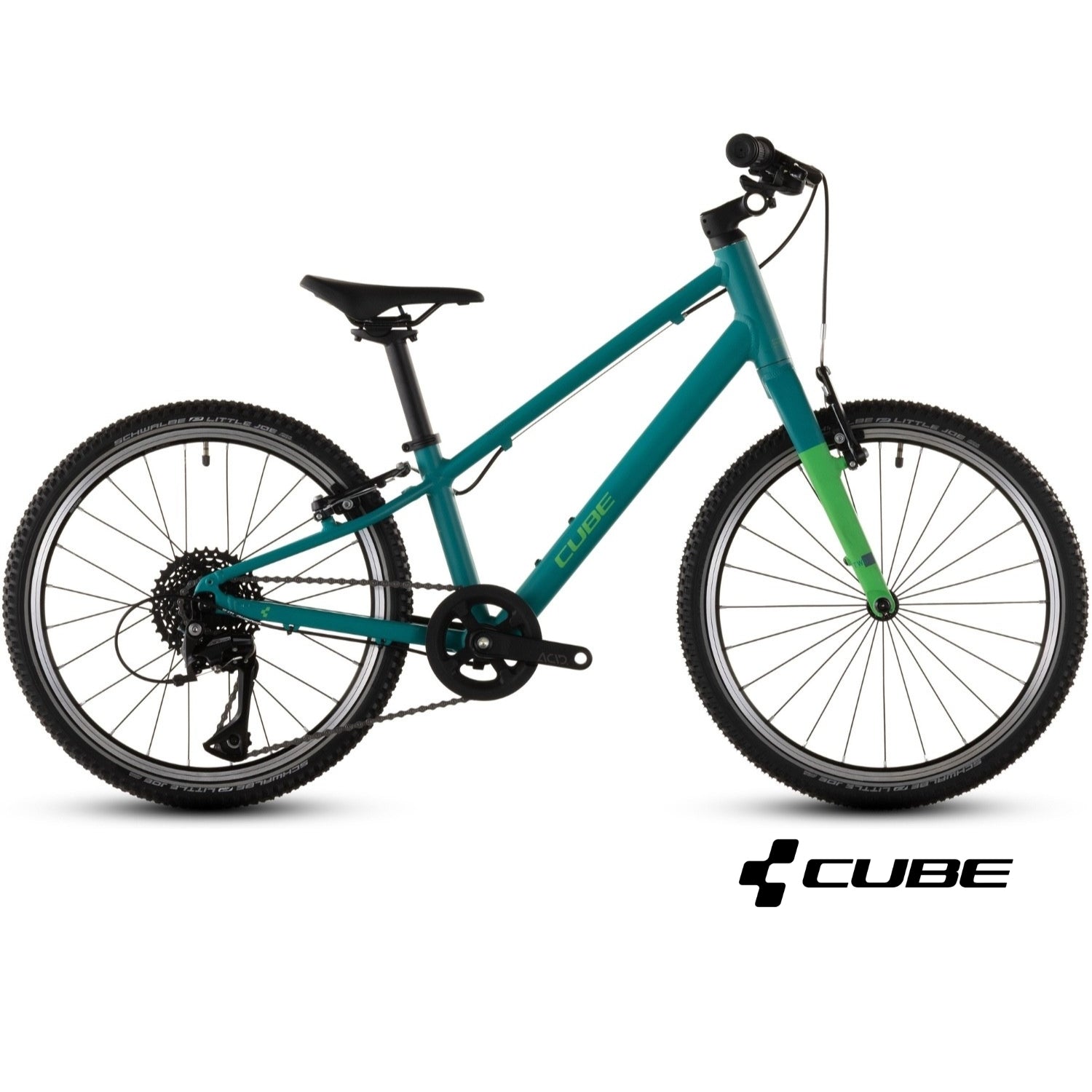 CUBE NUMOVE 200 children bicycle - seagreen´n´green 2026 - CUBE - Evelostore