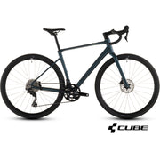 CUBE NUROAD RACE gravel bicycle - royalgreen´n´black - CUBE - Evelostore