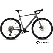 CUBE NUROAD SLX gravel bike - ashgrey´n´grey - CUBE - Evelostore