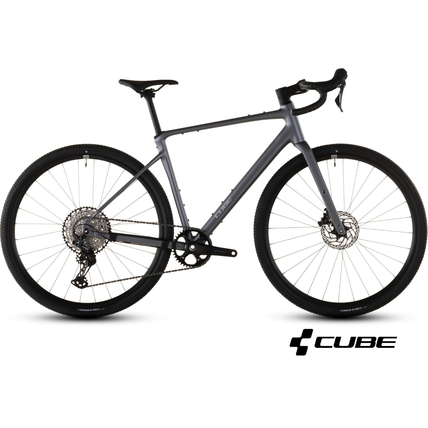 CUBE NUROAD SLX gravel bike - ashgrey´n´grey - CUBE - Evelostore