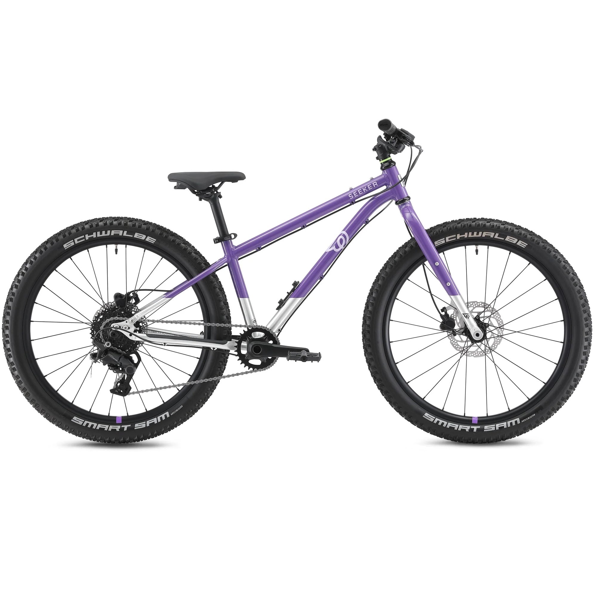 Bicicletta per bambini EARLY RIDER SEEKER 24 - viola