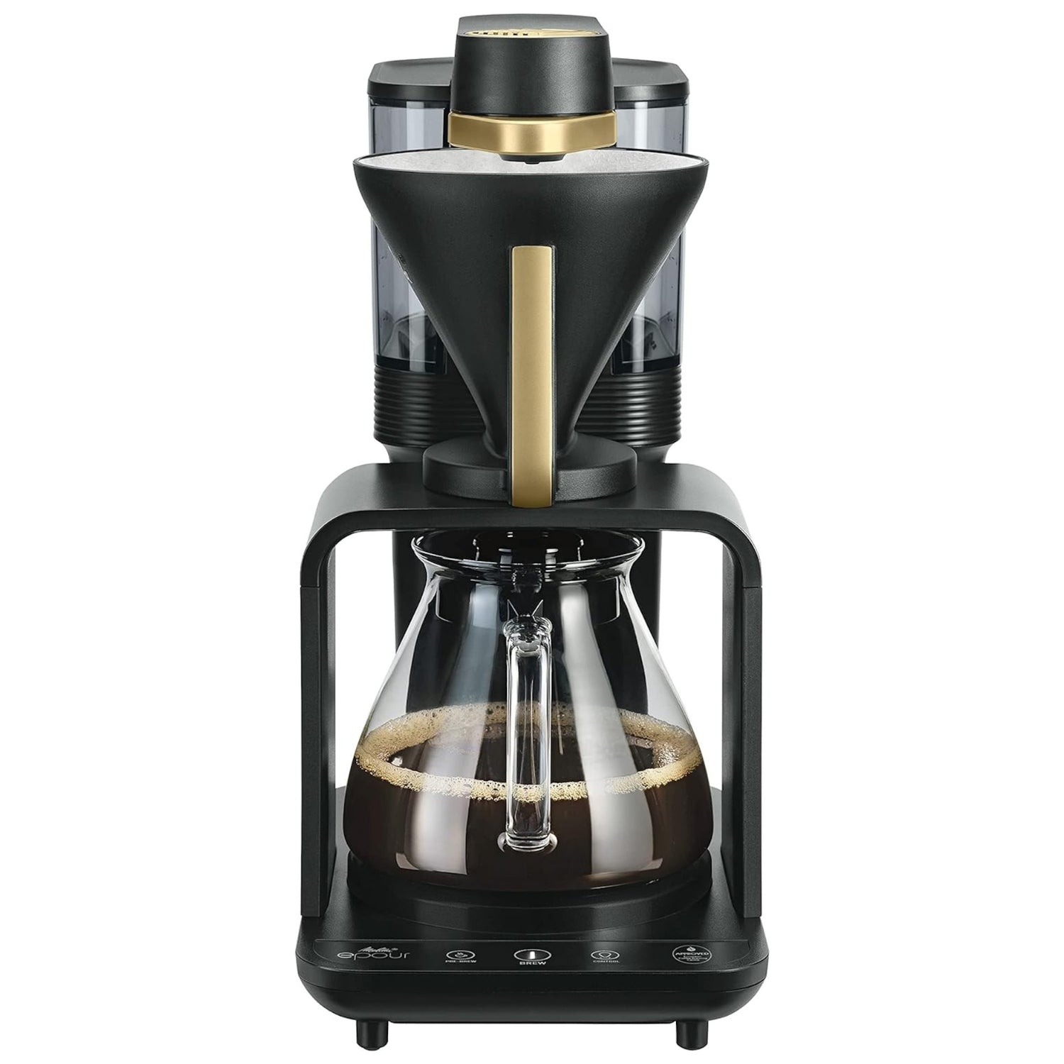 MELITTA EPOUR filter coffee machine - black/gold - MELITTA - Evelostore