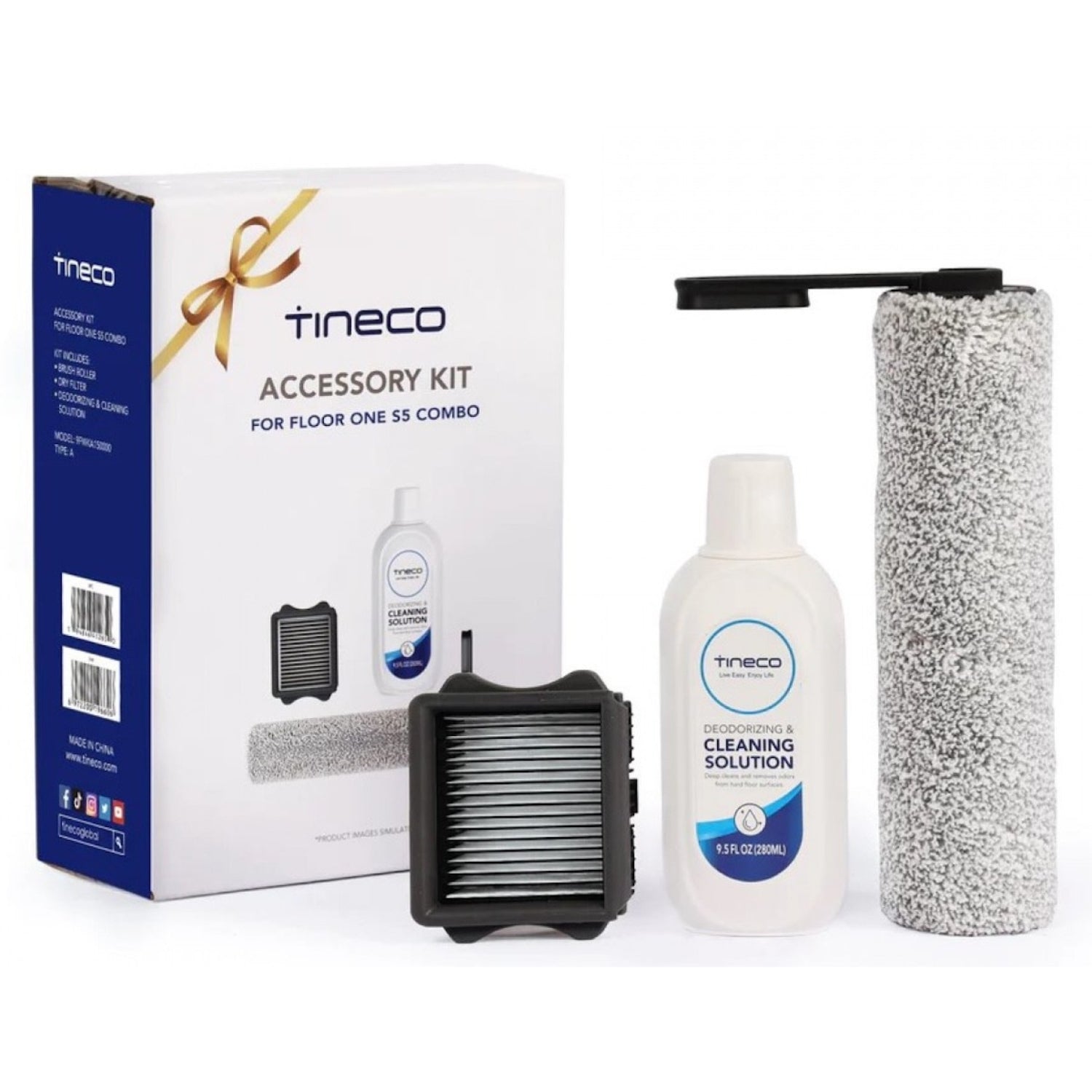 TINECO FLOOR ONE S5 COMBO accessory and cleaning solution set - TINECO - Evelostore