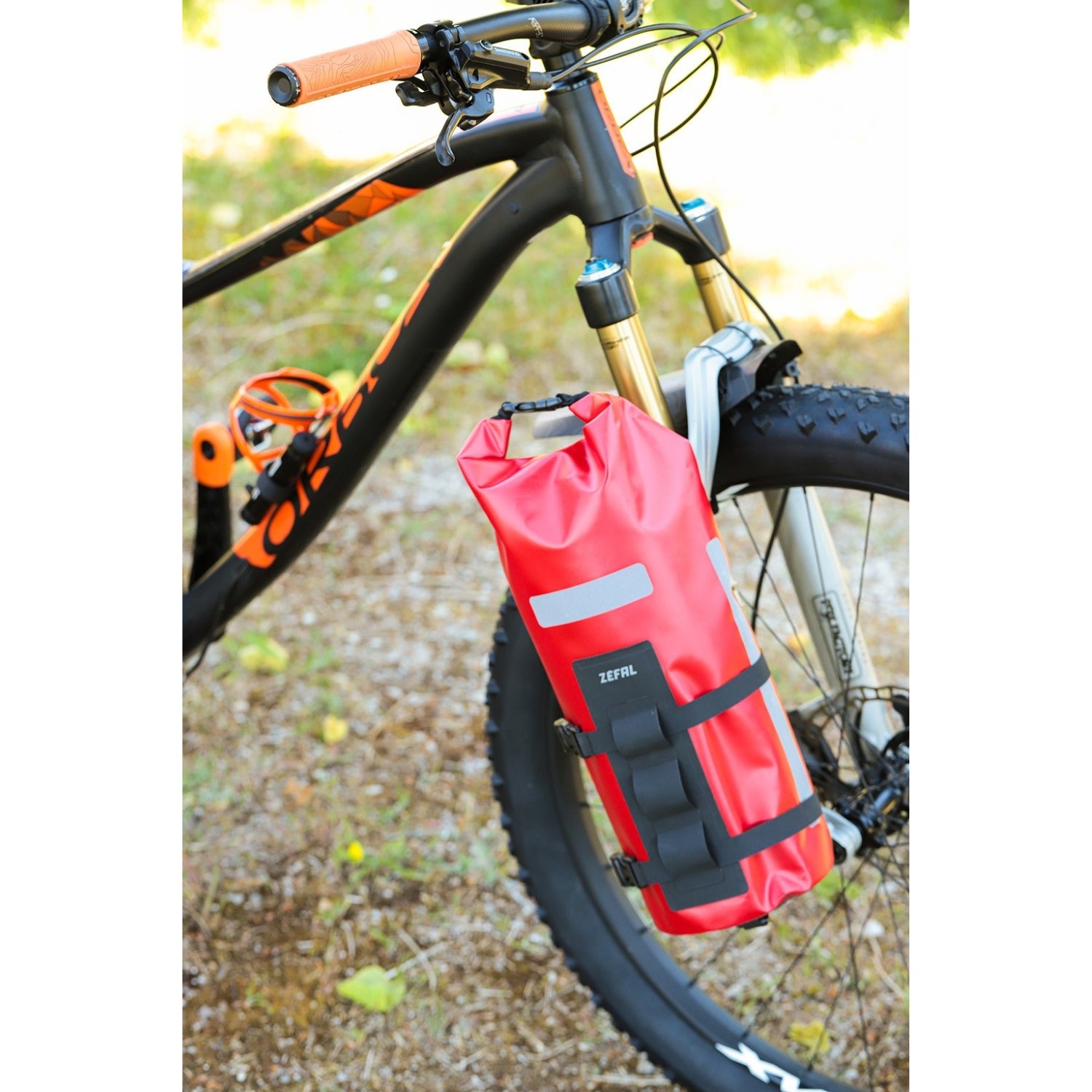 ZEFAL Z ADVENTURE FORK PACK 6L frame bag - red - ZEFAL - Evelostore