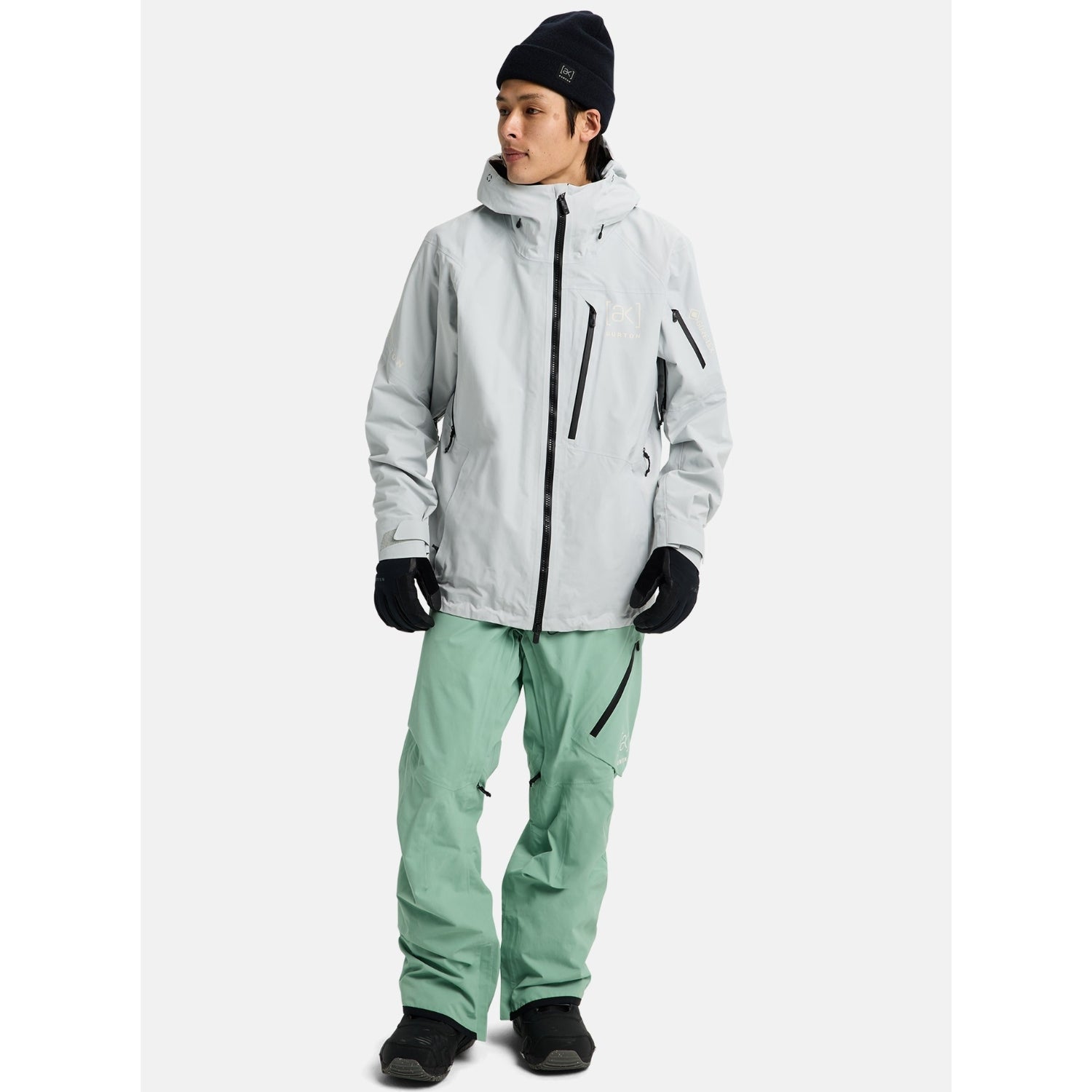 BURTON AK GORE CYCLIC snow jacket - gray cloud