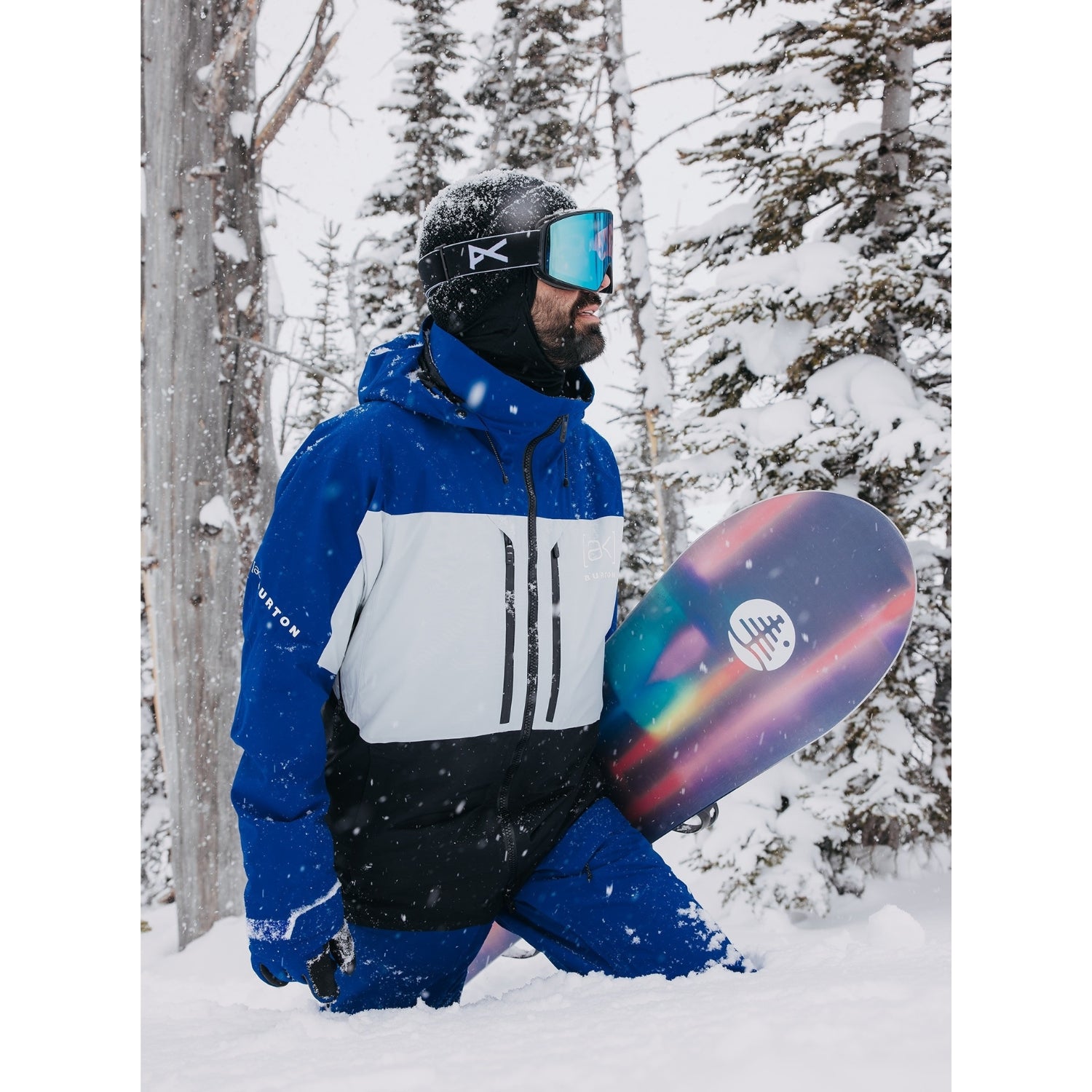 BURTON AK SWASH GORE‑TEX 2L winter snow jacket - jake blue - BURTON - Evelostore