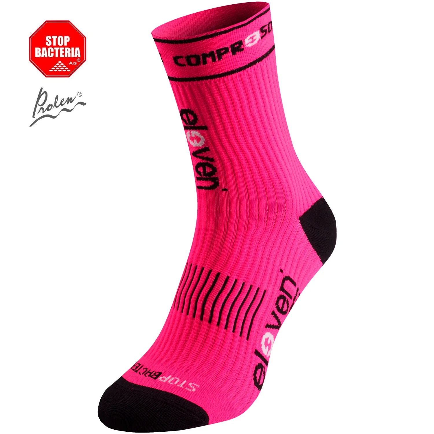 Calze a compressione ELEVEN SPORTSWEAR SUURI - rosa