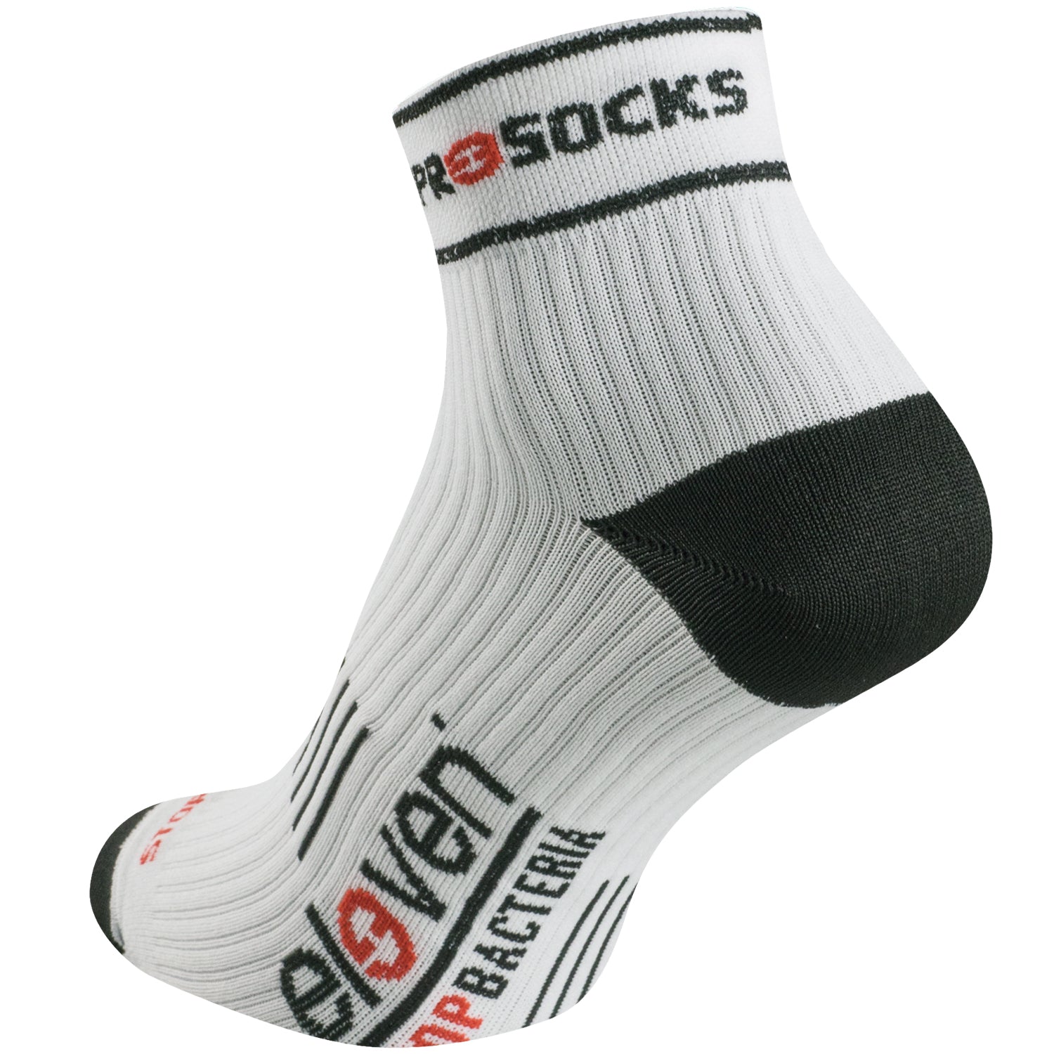 ELEVEN SPORTSWEAR LUCA Kompresijas zeķes - baltas