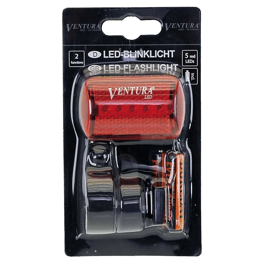 VENTURA 5LED Frontlicht – schwarz