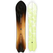 Snowboard BURTON 3D FISH Directional Flat Top – Grafica legno bruciato