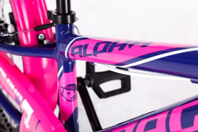 DRAG ALPHA 20 kids bike - pink/blue