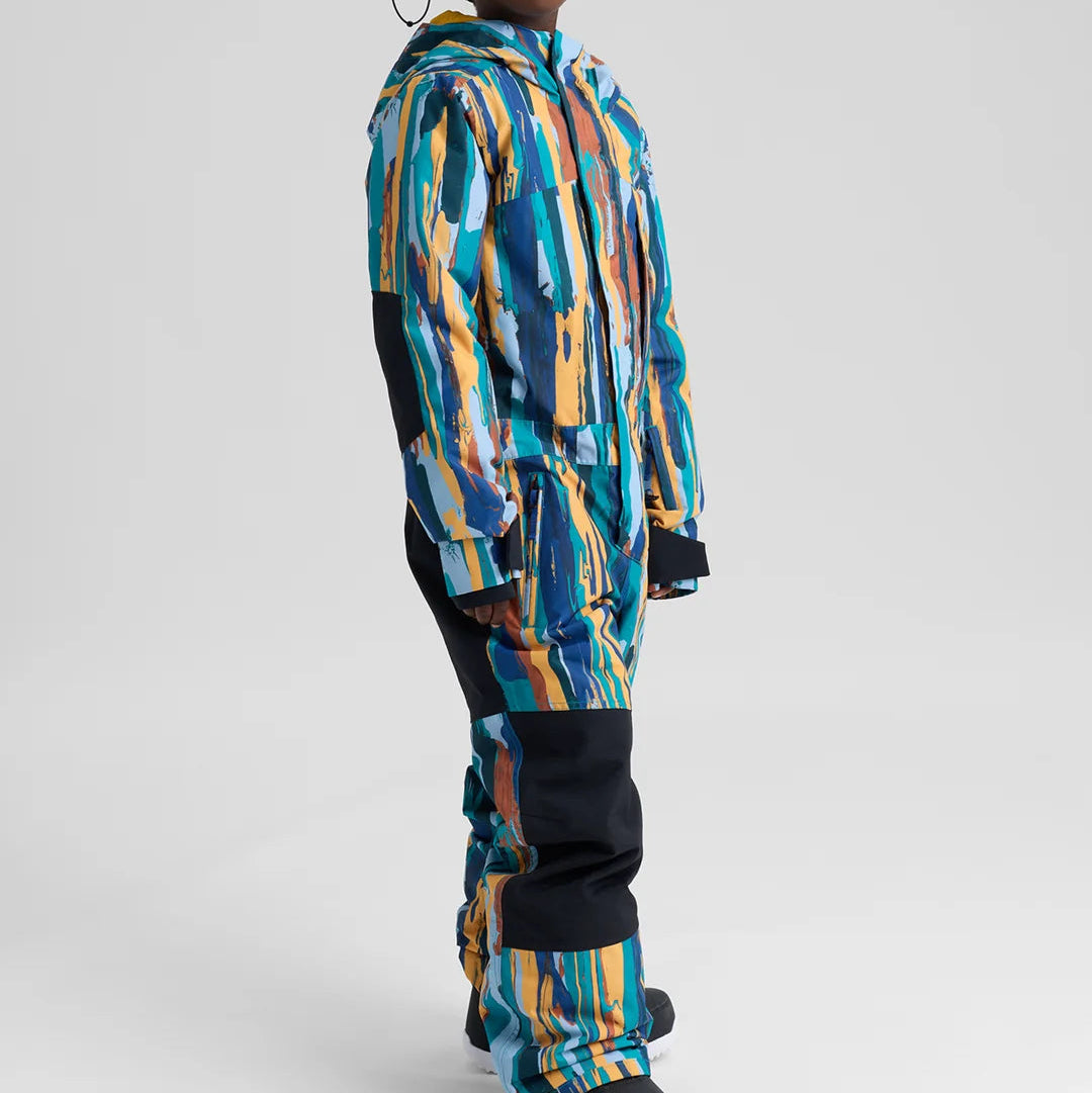 Dziecięcy kombinezon jednoczęściowy BURTON 2L - paint stripe