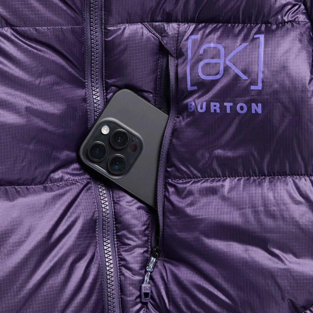 BURTON [AK] BAKER EXPEDITION DOWN women's jacket - nightshade purple