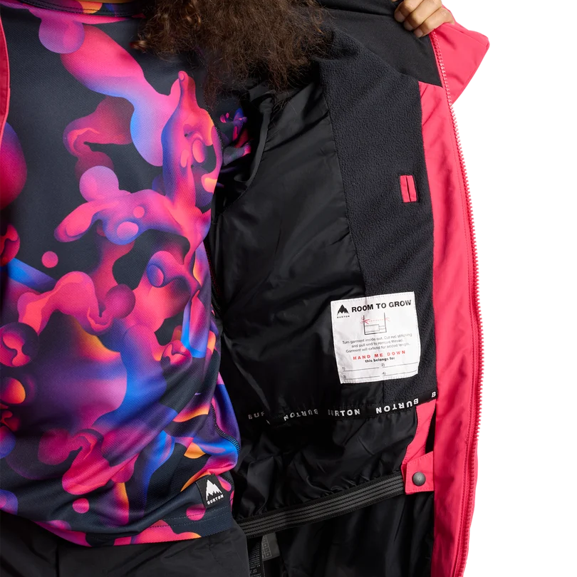 BURTON SPINDAL 2L kids' jacket - azalea pink