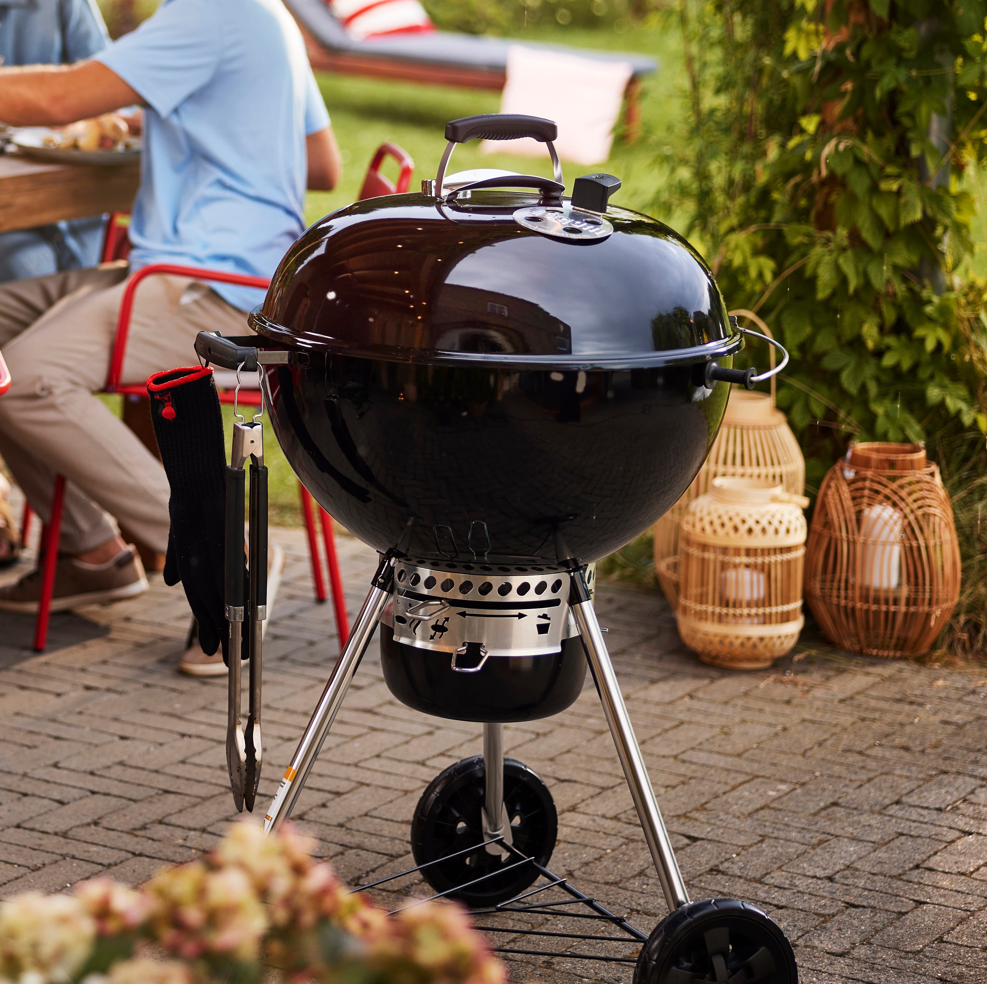 WEBER MASTER TOUCH E-5750 GBS Ogļu grils 57 cm melns, 14701004