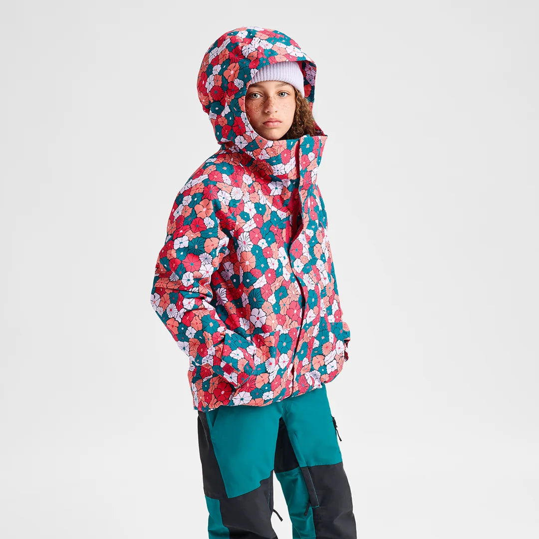 BURTON KIDS' SKIMMER kids jacket - pop floral