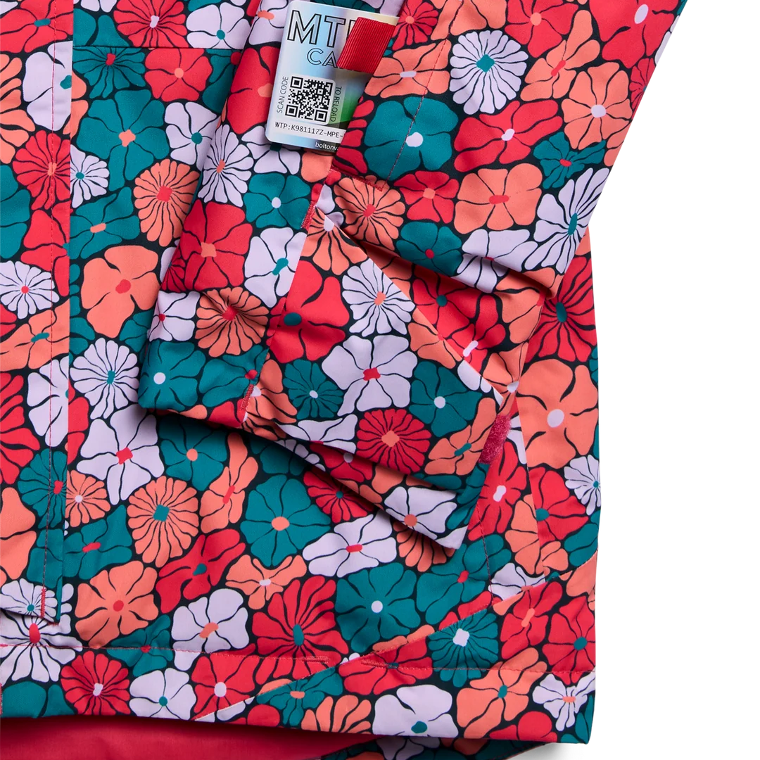 BURTON KIDS' SKIMMER kids jacket - pop floral