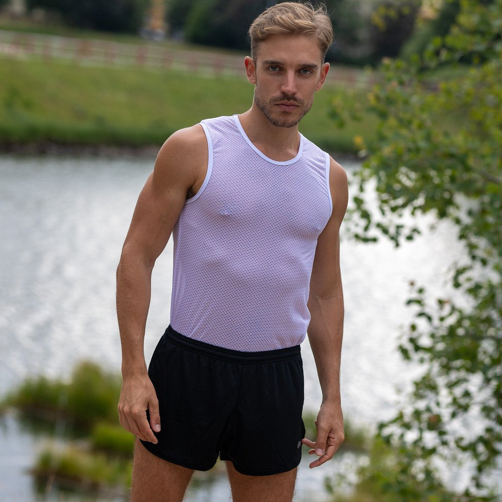 ELEVEN SPORTSWEAR Leco Herren-Tanktop – weiß