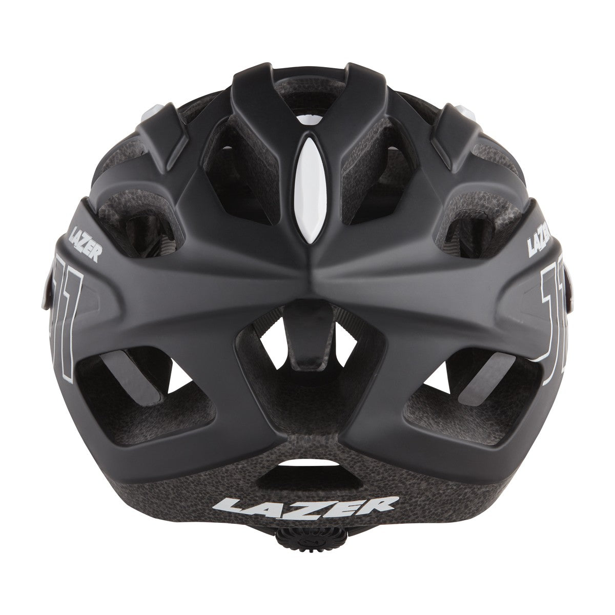 Casque de vélo LAZER J1 – Noir mat/blanc