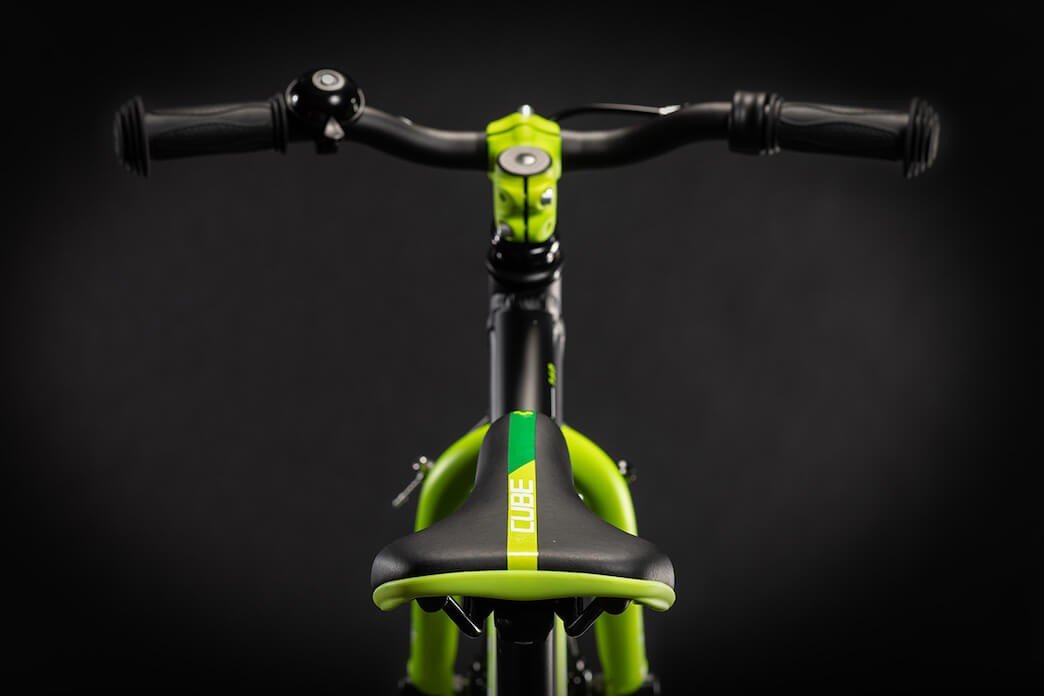 CUBE CUBIE 160 kids bicycle - black/green - CUBE - Evelostore