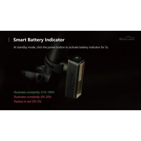 MAGICSHINE SEEMEE 180 LUM aizmugurējais lukturis