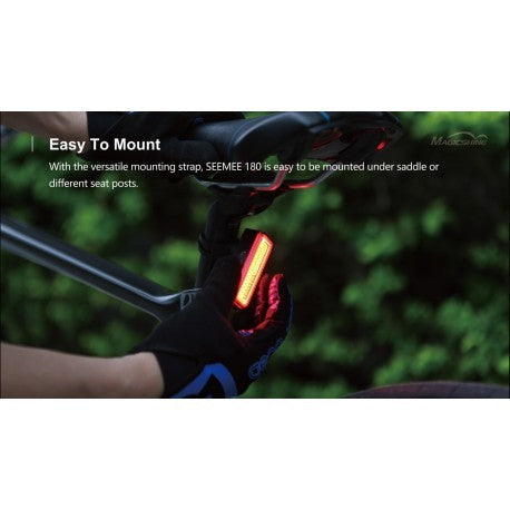 MAGICSHINE SEEMEE 180 LUM aizmugurējais lukturis