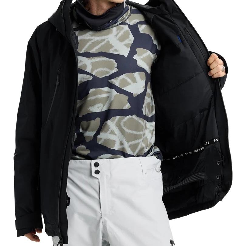 BURTON RESERVE GORE-TEX 2L fodrad herrjacka - äkta svart