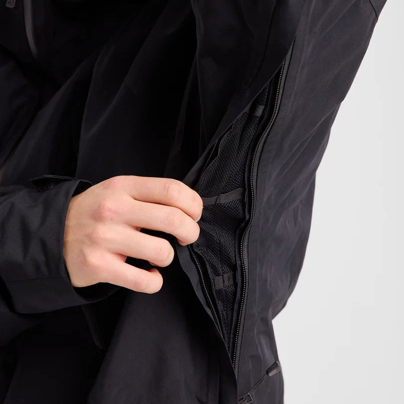 BURTON RESERVE GORE-TEX 2L fodrad herrjacka - äkta svart