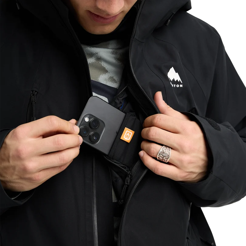BURTON RESERVE GORE-TEX 2L fodrad herrjacka - äkta svart