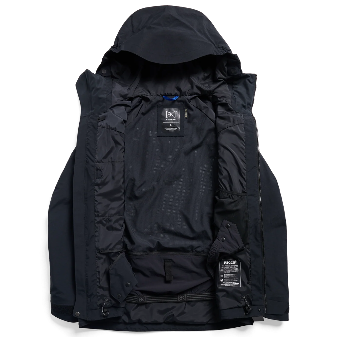 BURTON [AK] CYCLIC GORE-TEX 2L moteriška striukė - tikra juoda