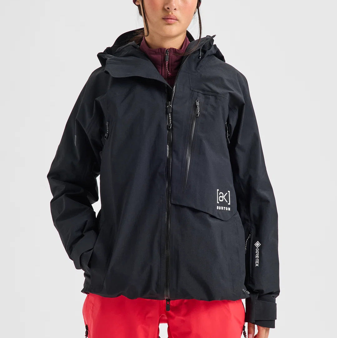 BURTON [AK] CYCLIC GORE-TEX 2L moteriška striukė - tikra juoda
