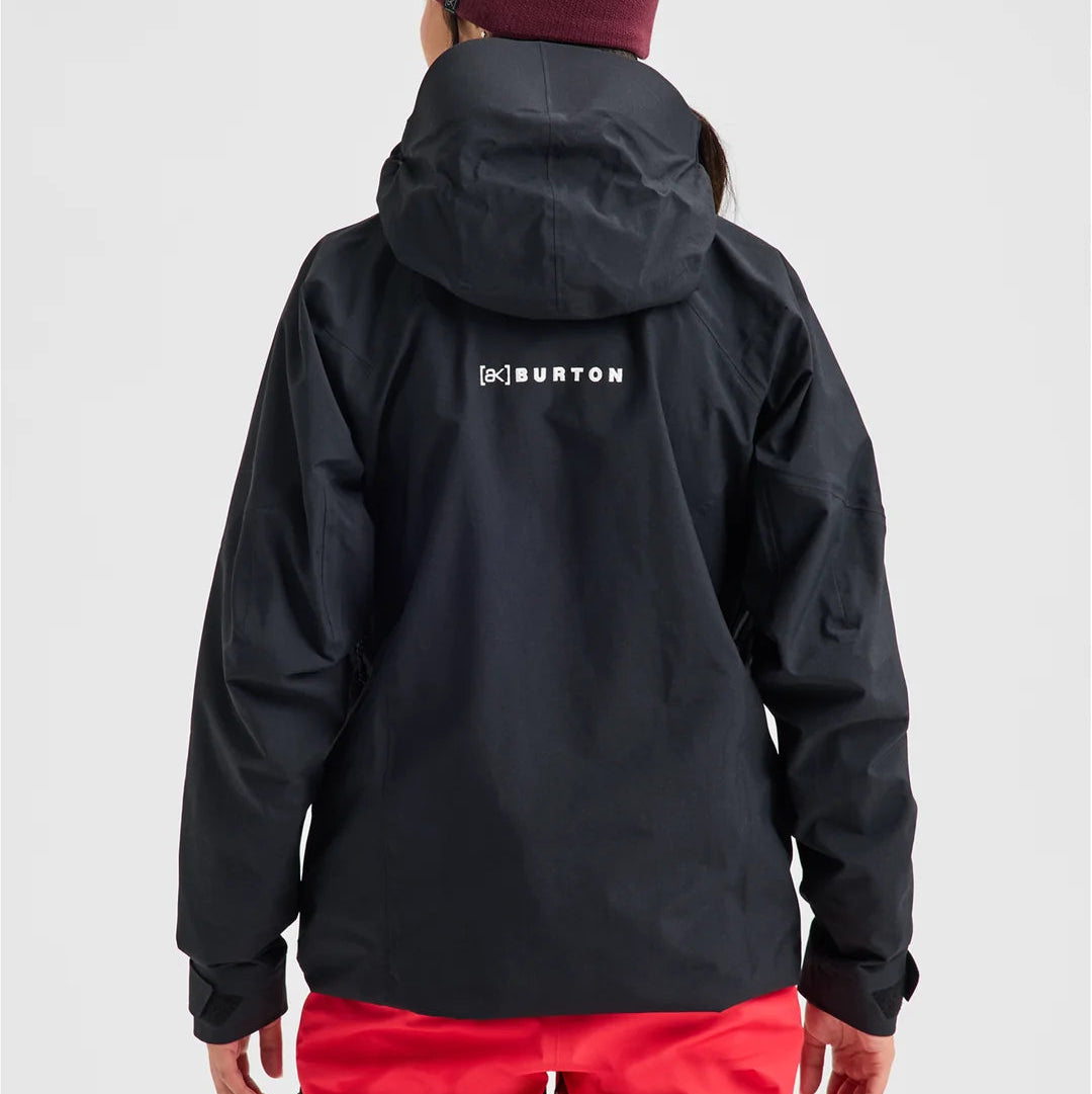 BURTON [AK] CYCLIC GORE-TEX 2L moteriška striukė - tikra juoda