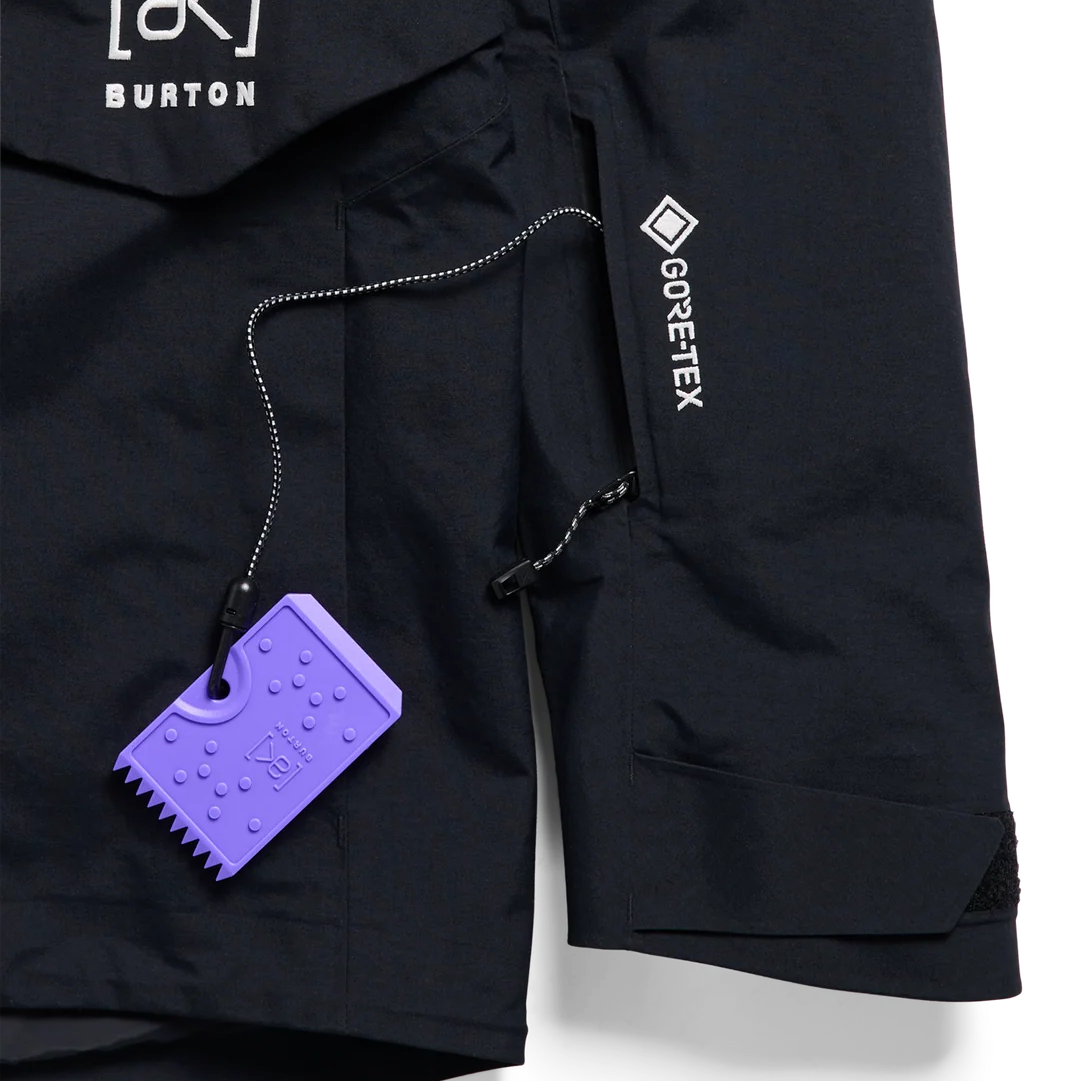 BURTON [AK] CYCLIC GORE-TEX 2L moteriška striukė - tikra juoda