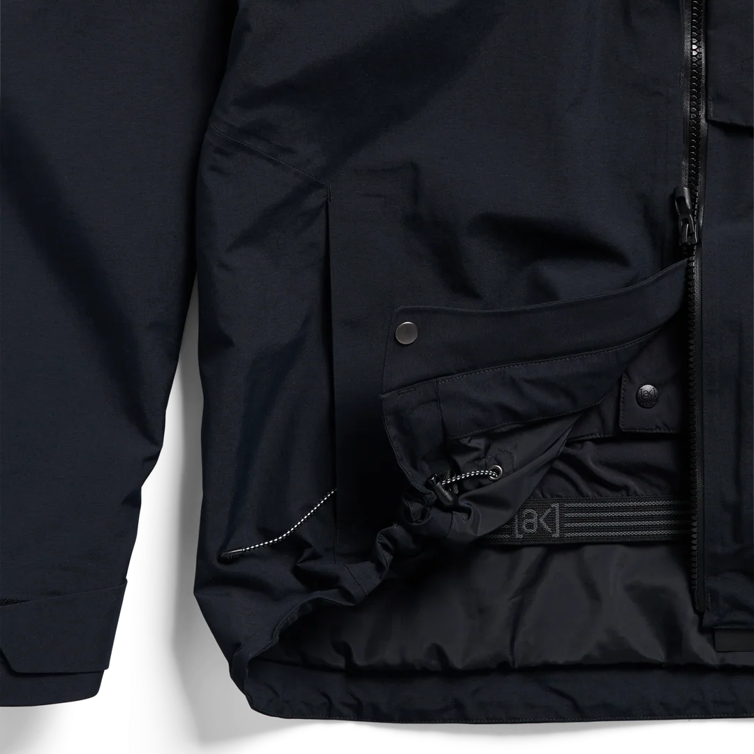 BURTON [AK] CYCLIC GORE-TEX 2L moteriška striukė - tikra juoda