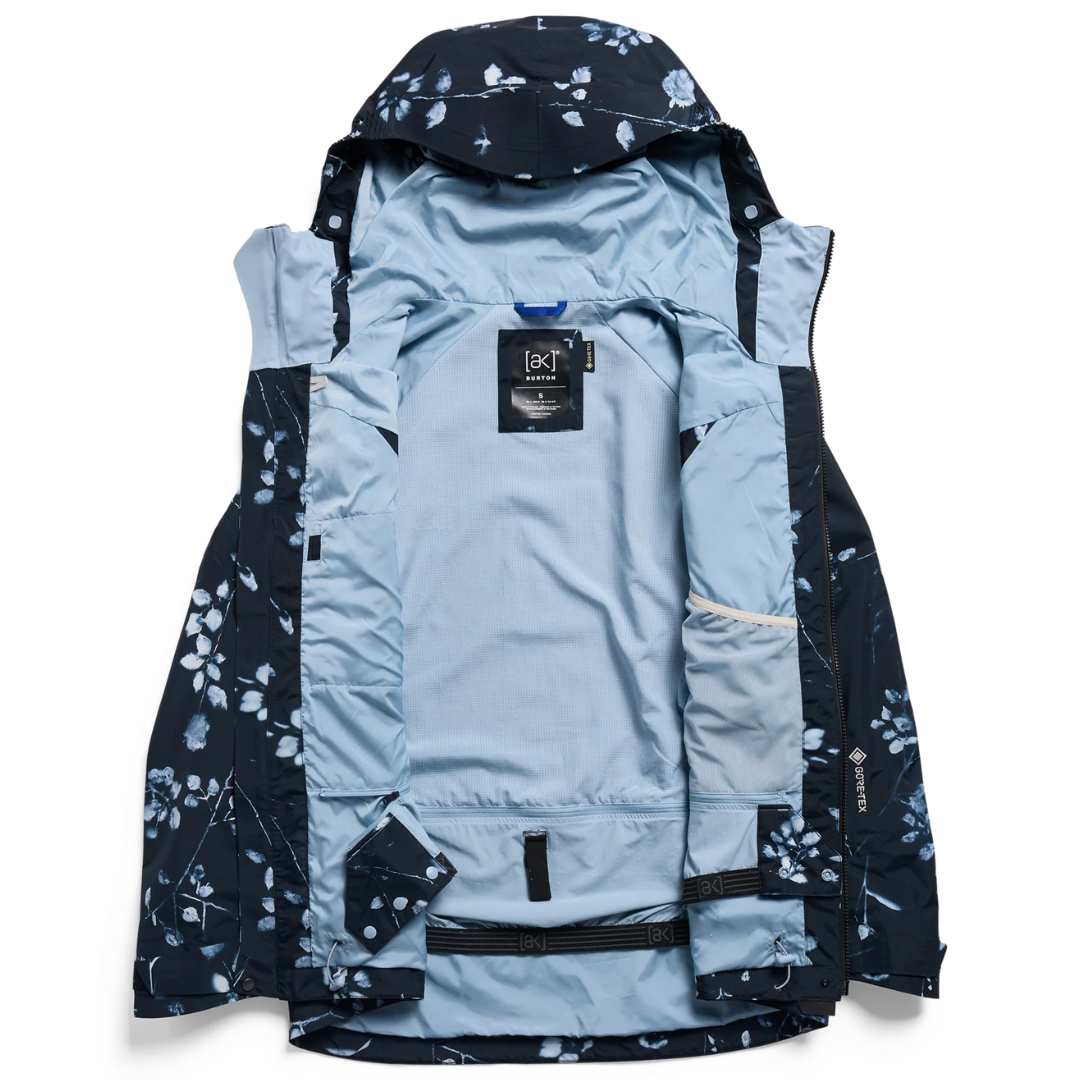 BURTON [AK] CYCLIC GORE-TEX 2L women's jacket - cyanotype floral