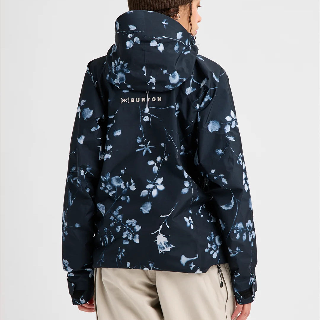 BURTON [AK] CYCLIC GORE-TEX 2L women's jacket - cyanotype floral