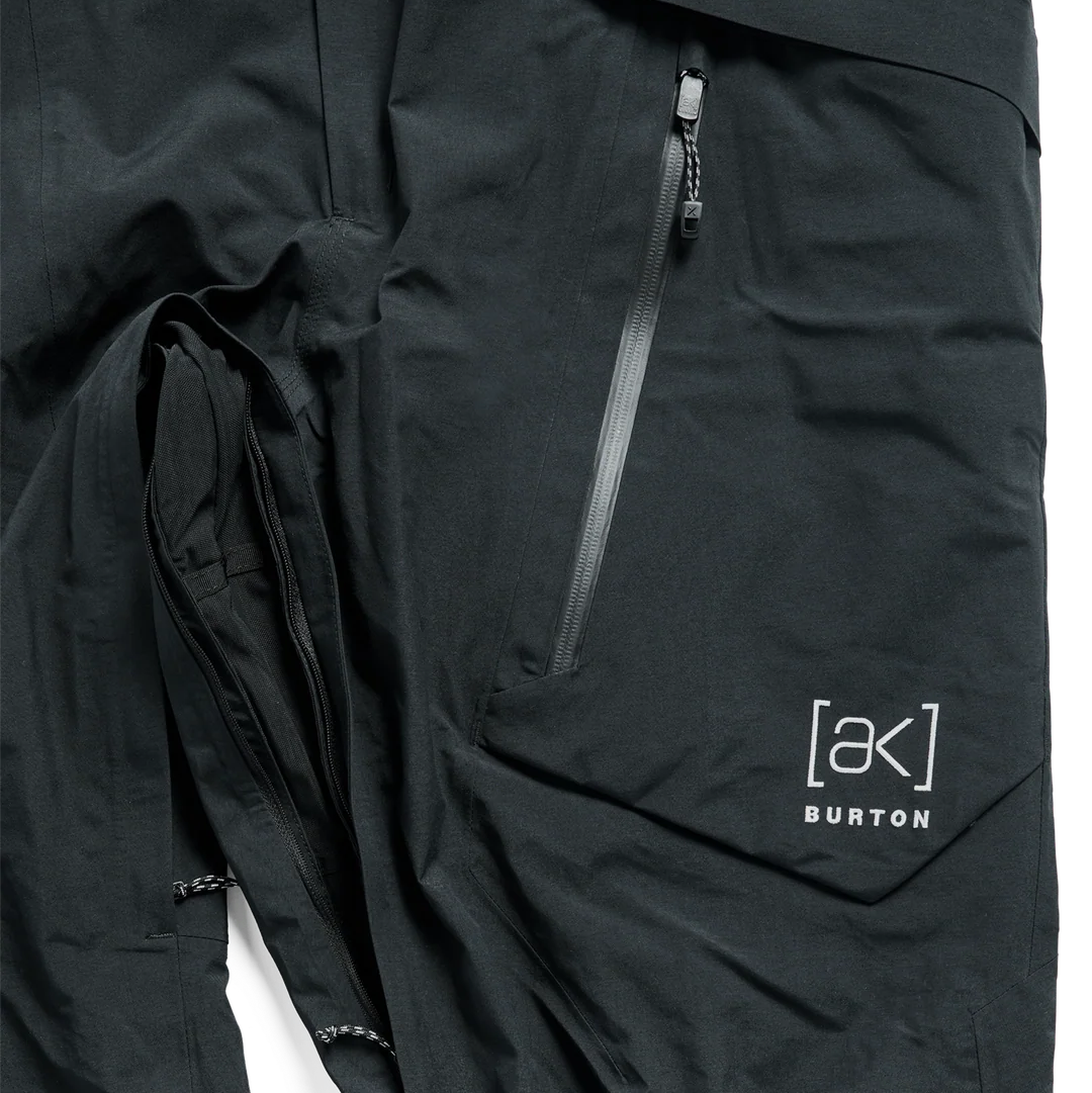 BURTON [AK] CYCLIC GORE-TEX 2L-bibbukser til mænd - ægte sort