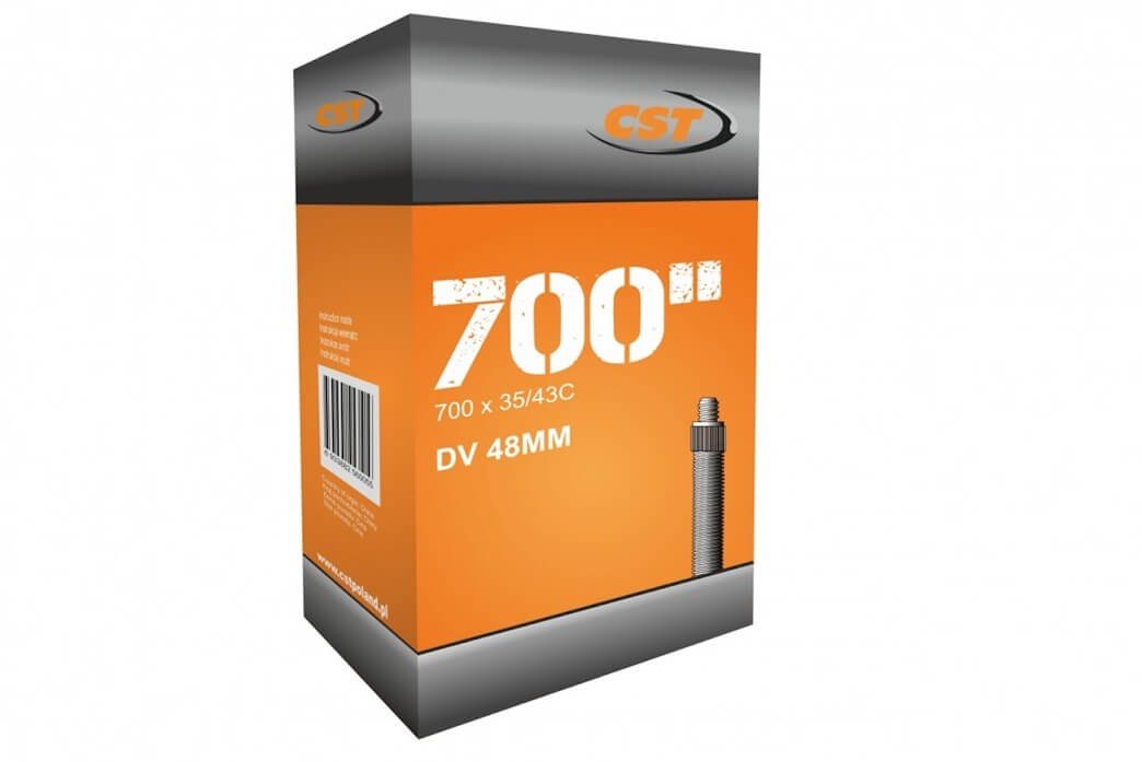 CST 700 x 35/43C Dunlop tube - 48 mm - CST - Evelostore