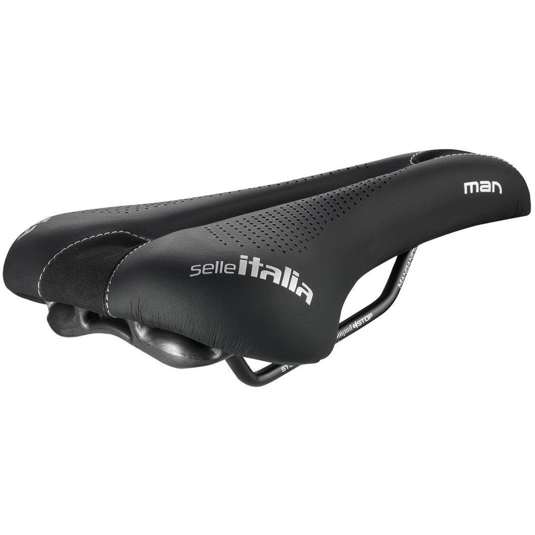 SELLE ITALIA MAN GEL ADVAN L2 sadel - sort